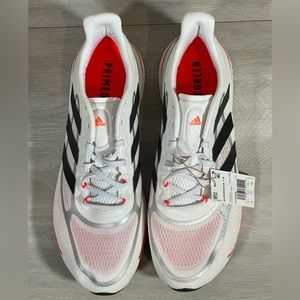 Adidas Men’s Supernova Trail Running Shoes- White/Black/ Solar Red